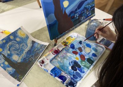Cuadro Van Gogh clases dibujo y pintura