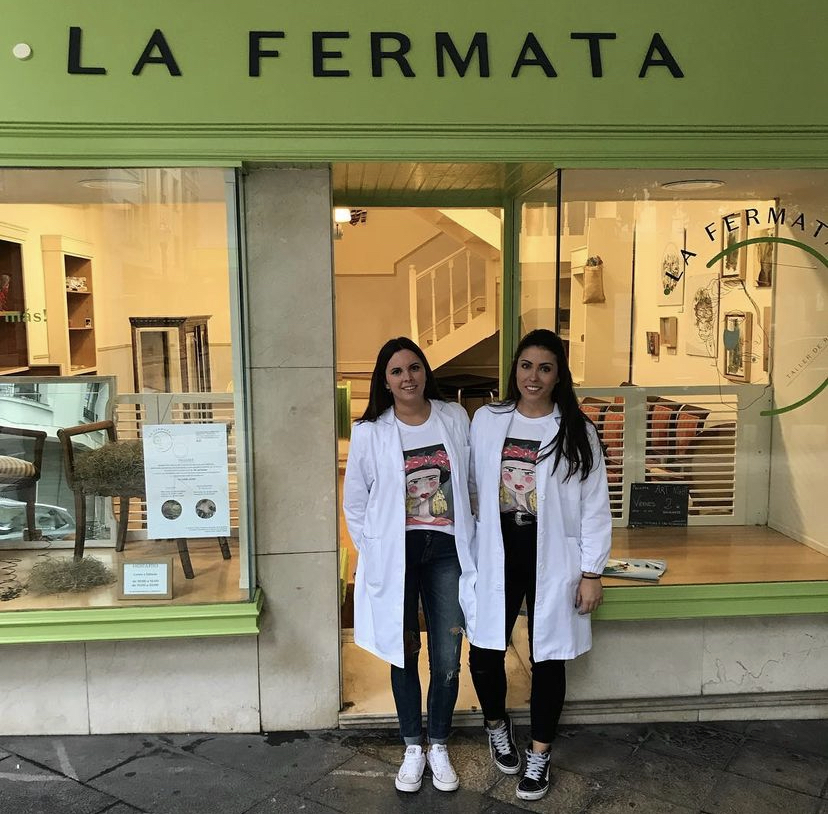 Raquel y Geli, fundadoras y propietarias de La Fermata